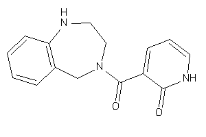 3-(1,2,3,5-tetrahydro-1,4-benzodiazepine-4-carbonyl)-2-pyridone