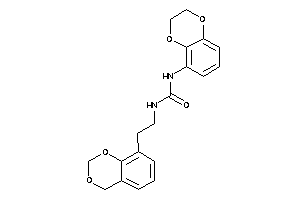 1-[2-(4H-1,3-benzodioxin-8-yl)ethyl]-3-(2,3-dihydro-1,4-benzodioxin-5-yl)urea