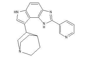 2-(3-pyridyl)-8-quinuclidin-3-yl-1,6-dihydropyrrolo[3,2-e]benzimidazole