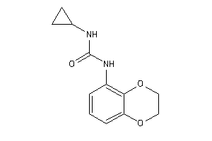 1-cyclopropyl-3-(2,3-dihydro-1,4-benzodioxin-5-yl)urea