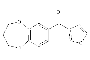 3,4-dihydro-2H-1,5-benzodioxepin-7-yl(3-furyl)methanone