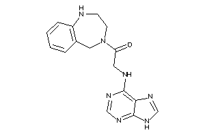 2-(9H-purin-6-ylamino)-1-(1,2,3,5-tetrahydro-1,4-benzodiazepin-4-yl)ethanone