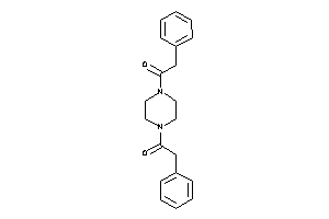 2-phenyl-1-[4-(2-phenylacetyl)piperazino]ethanone