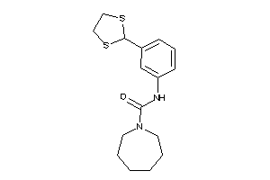N-[3-(1,3-dithiolan-2-yl)phenyl]azepane-1-carboxamide