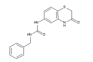 1-benzyl-3-(3-keto-4H-1,4-benzothiazin-6-yl)urea