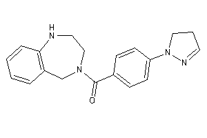 [4-(2-pyrazolin-1-yl)phenyl]-(1,2,3,5-tetrahydro-1,4-benzodiazepin-4-yl)methanone