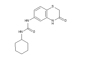 1-cyclohexyl-3-(3-keto-4H-1,4-benzothiazin-6-yl)urea