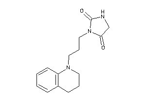 3-[3-(3,4-dihydro-2H-quinolin-1-yl)propyl]hydantoin