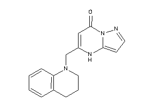 Image of 5-(3,4-dihydro-2H-quinolin-1-ylmethyl)-4H-pyrazolo[1,5-a]pyrimidin-7-one