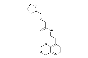 N-[2-(4H-1,3-benzodioxin-8-yl)ethyl]-2-(tetrahydrofurfuryloxy)acetamide