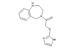 1-(1,2,3,5-tetrahydro-1,4-benzodiazepin-4-yl)-2-(1H-1,2,4-triazol-5-ylthio)ethanone