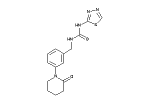 1-[3-(2-ketopiperidino)benzyl]-3-(1,3,4-thiadiazol-2-yl)urea