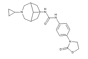 1-(7-cyclopropyl-7-azabicyclo[3.3.1]nonan-9-yl)-3-[4-(2-ketooxazolidin-3-yl)phenyl]urea