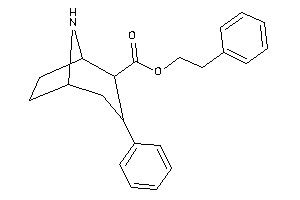 3-phenyl-8-azabicyclo[3.2.1]octane-2-carboxylic Acid Phenethyl Ester