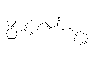 3-[4-(1,1-diketo-1,2-thiazolidin-2-yl)phenyl]acrylic Acid Benzyl Ester