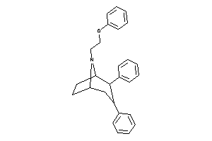 8-(2-phenoxyethyl)-3,4-diphenyl-8-azabicyclo[3.2.1]octane