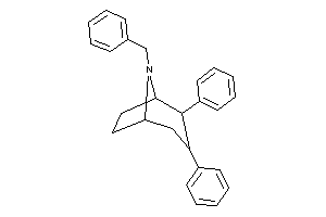 8-benzyl-2,3-diphenyl-8-azabicyclo[3.2.1]octane