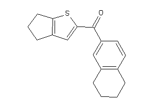 5,6-dihydro-4H-cyclopenta[b]thiophen-2-yl(tetralin-6-yl)methanone