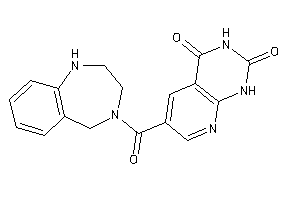 6-(1,2,3,5-tetrahydro-1,4-benzodiazepine-4-carbonyl)-1H-pyrido[2,3-d]pyrimidine-2,4-quinone