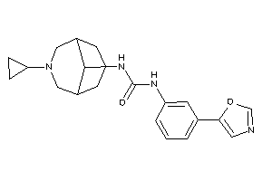 1-(7-cyclopropyl-7-azabicyclo[3.3.1]nonan-9-yl)-3-(3-oxazol-5-ylphenyl)urea