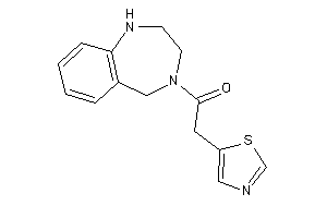 1-(1,2,3,5-tetrahydro-1,4-benzodiazepin-4-yl)-2-thiazol-5-yl-ethanone