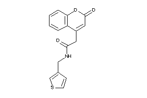 2-(2-ketochromen-4-yl)-N-(3-thenyl)acetamide