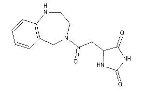 5-[2-keto-2-(1,2,3,5-tetrahydro-1,4-benzodiazepin-4-yl)ethyl]hydantoin