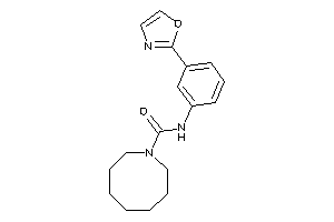 N-(3-oxazol-2-ylphenyl)azocane-1-carboxamide