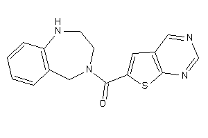 1,2,3,5-tetrahydro-1,4-benzodiazepin-4-yl(thieno[2,3-d]pyrimidin-6-yl)methanone