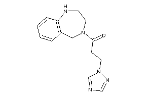 1-(1,2,3,5-tetrahydro-1,4-benzodiazepin-4-yl)-3-(1,2,4-triazol-1-yl)propan-1-one