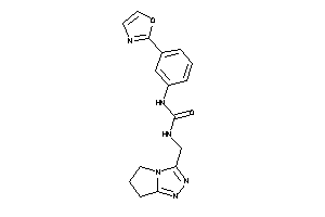 1-(6,7-dihydro-5H-pyrrolo[2,1-c][1,2,4]triazol-3-ylmethyl)-3-(3-oxazol-2-ylphenyl)urea