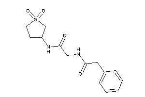 N-(1,1-diketothiolan-3-yl)-2-[(2-phenylacetyl)amino]acetamide