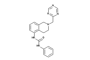 1-phenyl-3-[2-(s-triazin-2-ylmethyl)-3,4-dihydro-1H-isoquinolin-5-yl]urea