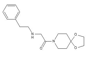 1-(1,4-dioxa-8-azaspiro[4.5]decan-8-yl)-2-(phenethylamino)ethanone