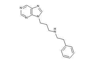 Phenethyl(3-purin-9-ylpropyl)amine