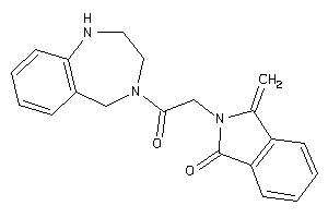 2-[2-keto-2-(1,2,3,5-tetrahydro-1,4-benzodiazepin-4-yl)ethyl]-3-methylene-isoindolin-1-one