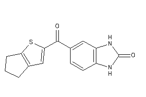 5-(5,6-dihydro-4H-cyclopenta[b]thiophene-2-carbonyl)-1,3-dihydrobenzimidazol-2-one