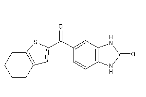 5-(4,5,6,7-tetrahydrobenzothiophene-2-carbonyl)-1,3-dihydrobenzimidazol-2-one