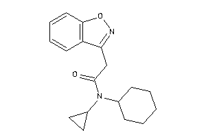 N-cyclohexyl-N-cyclopropyl-2-indoxazen-3-yl-acetamide