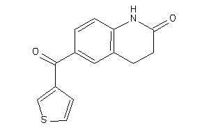 6-(3-thenoyl)-3,4-dihydrocarbostyril