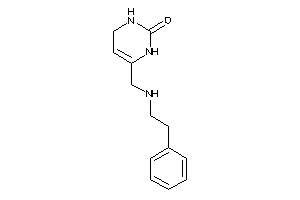 6-[(phenethylamino)methyl]-3,4-dihydro-1H-pyrimidin-2-one