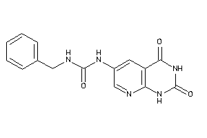 1-benzyl-3-(2,4-diketo-1H-pyrido[2,3-d]pyrimidin-6-yl)urea