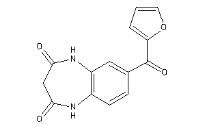 Image of 8-(2-furoyl)-1,5-dihydro-1,5-benzodiazepine-2,4-quinone
