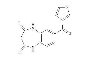 8-(3-thenoyl)-1,5-dihydro-1,5-benzodiazepine-2,4-quinone