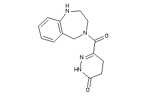 3-(1,2,3,5-tetrahydro-1,4-benzodiazepine-4-carbonyl)-4,5-dihydro-1H-pyridazin-6-one