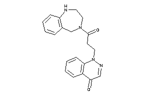 1-[3-keto-3-(1,2,3,5-tetrahydro-1,4-benzodiazepin-4-yl)propyl]cinnolin-4-one
