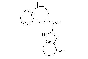 2-(1,2,3,5-tetrahydro-1,4-benzodiazepine-4-carbonyl)-1,5,6,7-tetrahydroindol-4-one