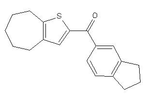 Indan-5-yl(5,6,7,8-tetrahydro-4H-cyclohepta[b]thiophen-2-yl)methanone