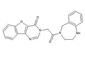 3-[2-keto-2-(1,2,3,5-tetrahydro-1,4-benzodiazepin-4-yl)ethyl]benzofuro[3,2-d]pyrimidin-4-one