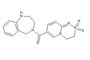 (2,2-diketo-3,4-dihydropyrido[2,1-c][1,2,4]thiadiazin-7-yl)-(1,2,3,5-tetrahydro-1,4-benzodiazepin-4-yl)methanone